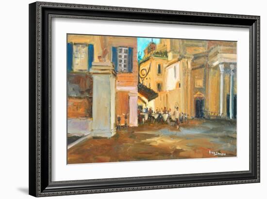 Roman Dining-Allayn Stevens-Framed Art Print