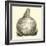 Roman Engraved Glass Bottle-null-Framed Giclee Print