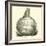 Roman Engraved Glass Bottle-null-Framed Giclee Print