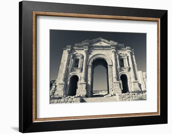 Roman-Era Hadrian's Arch, Jerash, Jordan-null-Framed Photographic Print
