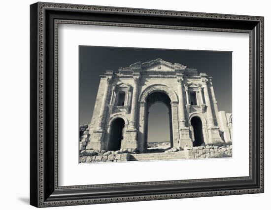 Roman-Era Hadrian's Arch, Jerash, Jordan-null-Framed Photographic Print