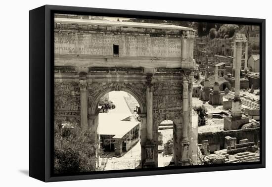 Roman Forum in Rome, Italy-vladacanon-Framed Premier Image Canvas