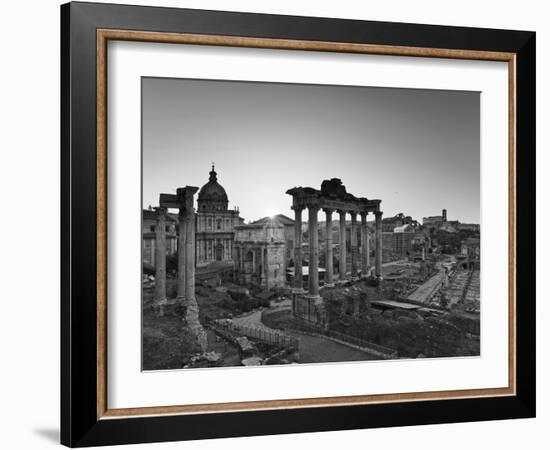 Roman Forum, Rome, Lazio, Italy, Europe-Francesco Iacobelli-Framed Photographic Print