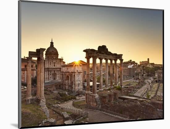 Roman Forum, Rome, Lazio, Italy, Europe-Francesco Iacobelli-Mounted Photographic Print