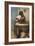 Roman Girl at a Fountain-Leon Bonnat-Framed Art Print