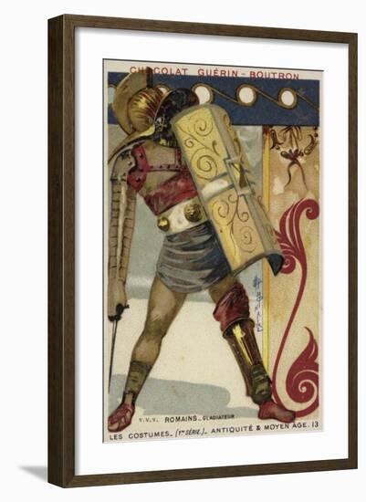 Roman Gladiator-null-Framed Giclee Print