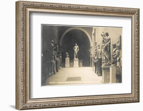 Roman Graeco, 3rd Saloon, British Museum, London, England-null-Framed Photographic Print