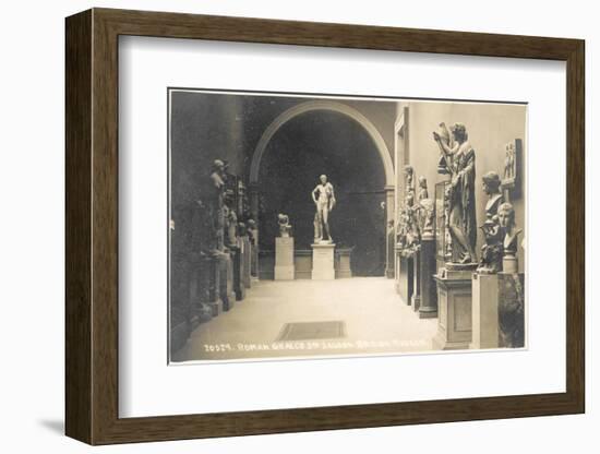 Roman Graeco, 3rd Saloon, British Museum, London, England-null-Framed Photographic Print