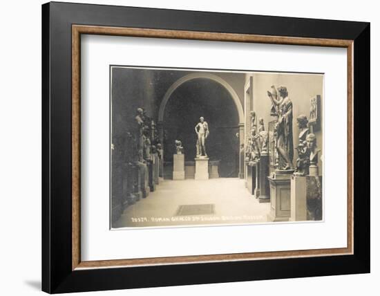 Roman Graeco, 3rd Saloon, British Museum, London, England-null-Framed Photographic Print