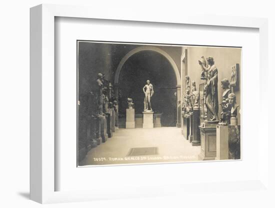 Roman Graeco, 3rd Saloon, British Museum, London, England-null-Framed Photographic Print