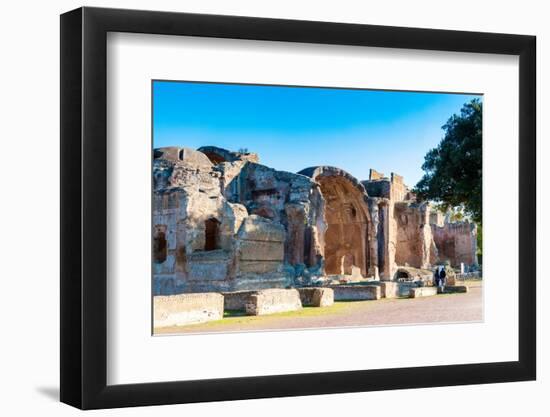 Roman Great Baths, Hadrian's Villa, Tivoli, Province of Rome-Nico Tondini-Framed Photographic Print