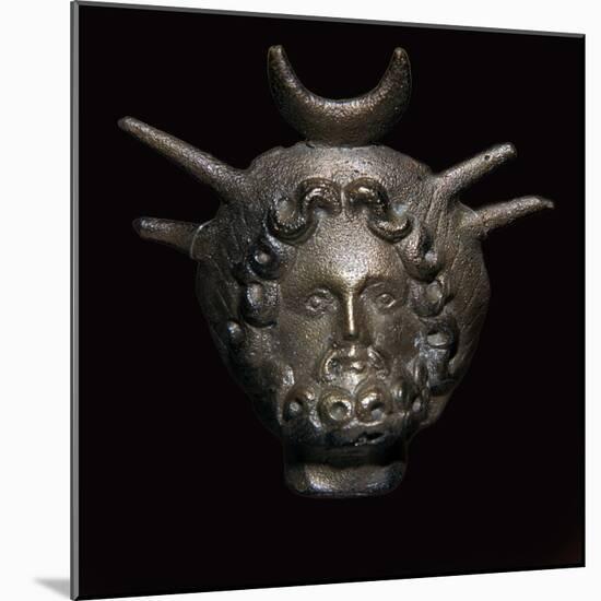 Roman head of Helioserapis-Unknown-Mounted Giclee Print