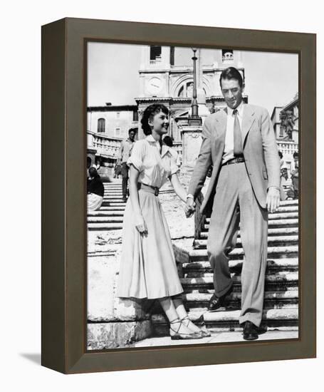 Roman Holiday (1953)-null-Framed Stretched Canvas