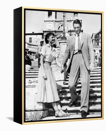 Roman Holiday (1953)-null-Framed Stretched Canvas