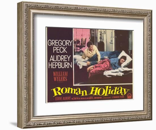 Roman Holiday, 1953-null-Framed Premium Giclee Print