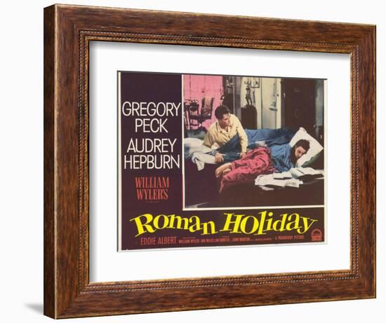 Roman Holiday, 1953-null-Framed Premium Giclee Print