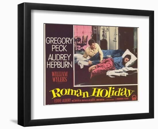 Roman Holiday, 1953-null-Framed Premium Giclee Print