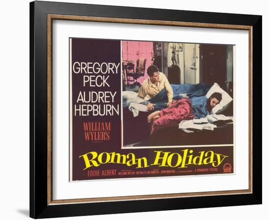 Roman Holiday, 1953-null-Framed Art Print