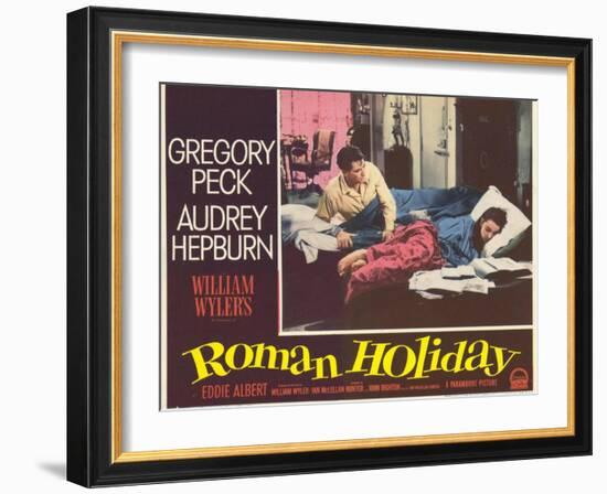 Roman Holiday, 1953-null-Framed Art Print