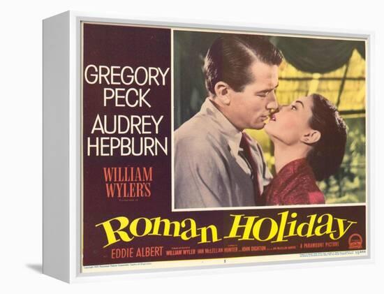 Roman Holiday, 1953-null-Framed Stretched Canvas