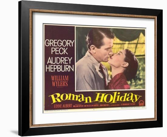 Roman Holiday, 1953-null-Framed Art Print