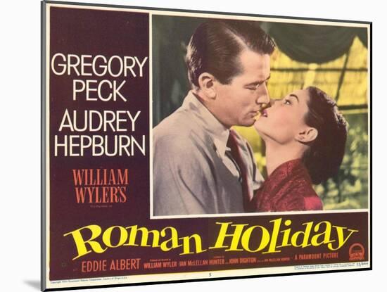 Roman Holiday, 1953-null-Mounted Art Print