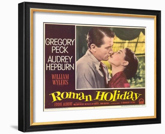 Roman Holiday, 1953-null-Framed Art Print