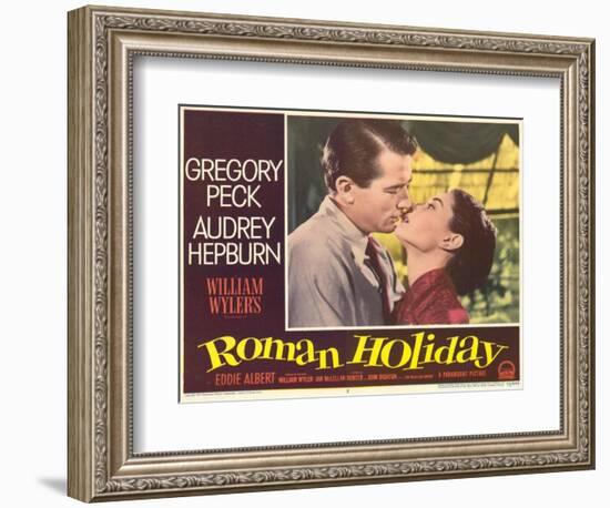 Roman Holiday, 1953-null-Framed Art Print