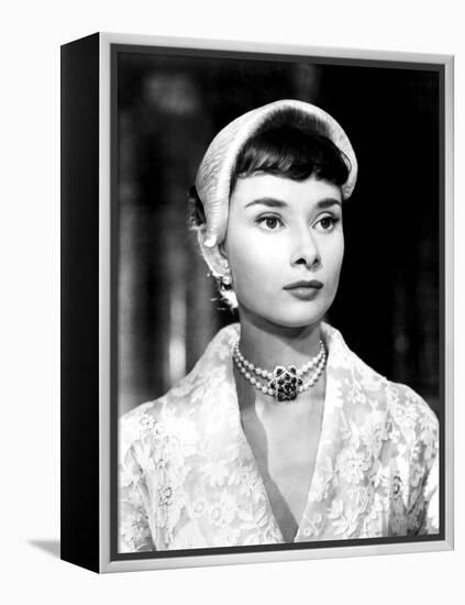 Roman Holiday, Audrey Hepburn, 1953-null-Framed Stretched Canvas