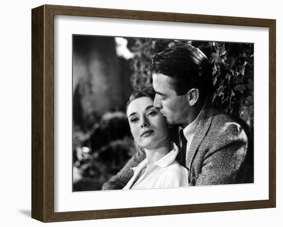 Roman Holiday, Audrey Hepburn, Gregory Peck, 1953-null-Framed Premium Photographic Print