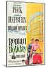 Roman Holiday, Eddie Albert, Gregory Peck, Audrey Hepburn, 1953-null-Mounted Art Print