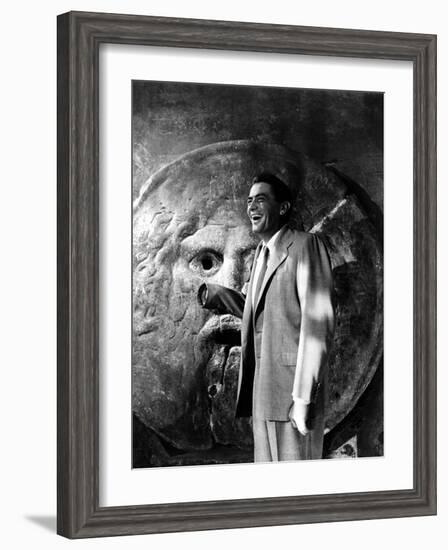 Roman Holiday, Gregory Peck, 1953--Framed Photo