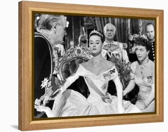 Roman Holiday, Harcourt Williams, Audrey Hepburn, Margaret Rawlings, 1953-null-Framed Stretched Canvas