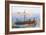 Roman Imperial Era Ship Leaving Arsenal, Watercolour by Albert Sebille (1874-1953)-null-Framed Giclee Print