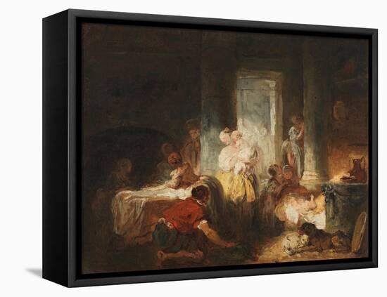 Roman Interior, c.1760-Jean-Honore Fragonard-Framed Premier Image Canvas