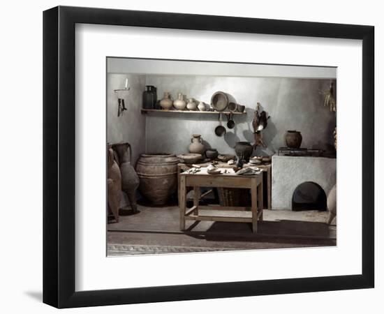 Roman Kitchen, 100 A.D-null-Framed Photographic Print