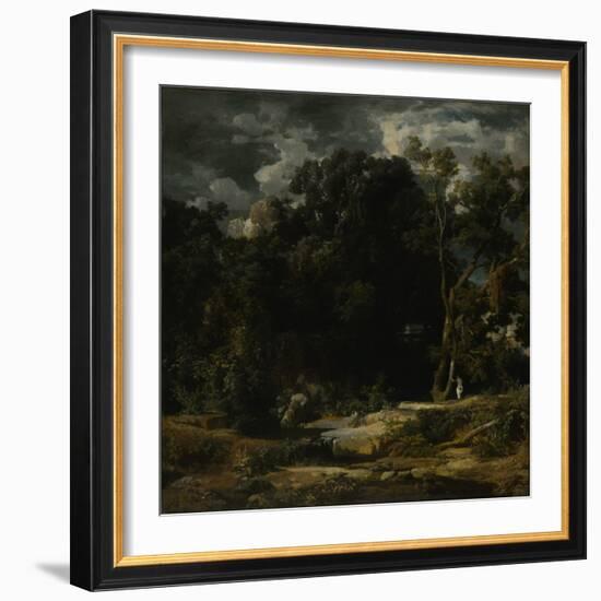 Roman Landscape, 1852-Arnold Böcklin-Framed Giclee Print