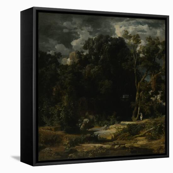 Roman Landscape, 1852-Arnold Böcklin-Framed Premier Image Canvas