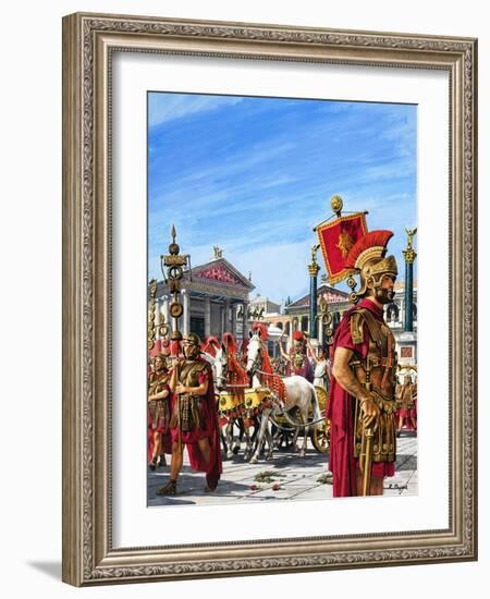 Roman Legionnaires-Payne-Framed Giclee Print