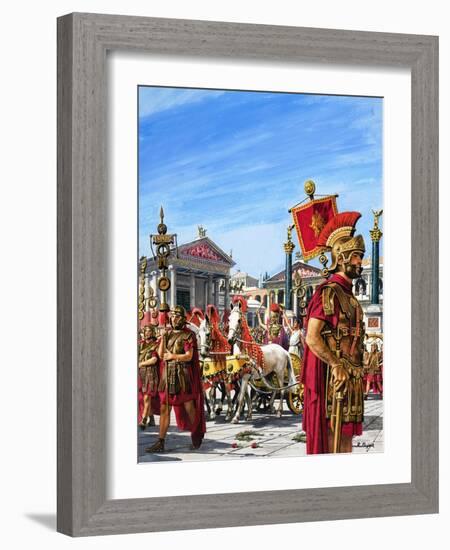 Roman Legionnaires-Payne-Framed Giclee Print