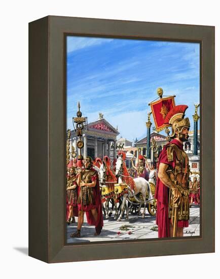 Roman Legionnaires-Payne-Framed Premier Image Canvas