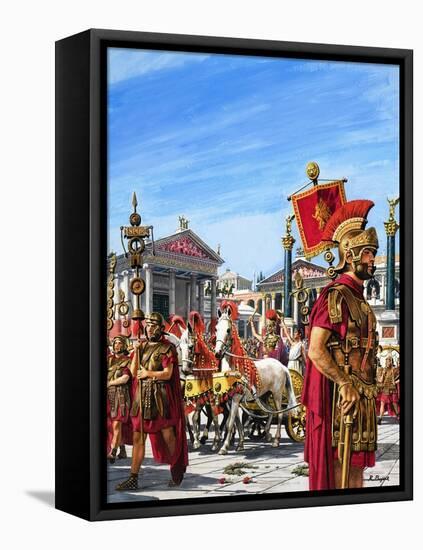 Roman Legionnaires-Payne-Framed Premier Image Canvas