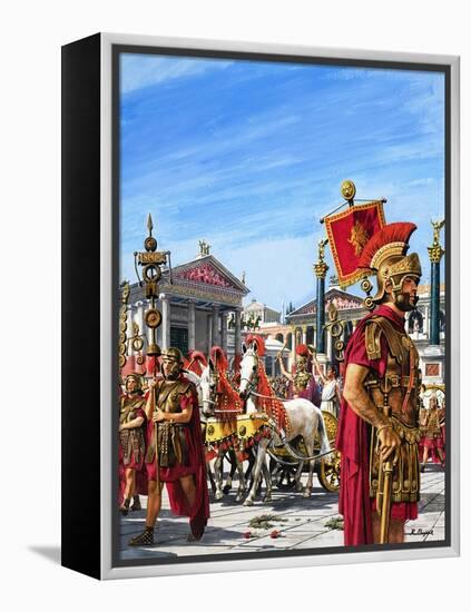 Roman Legionnaires-Payne-Framed Premier Image Canvas