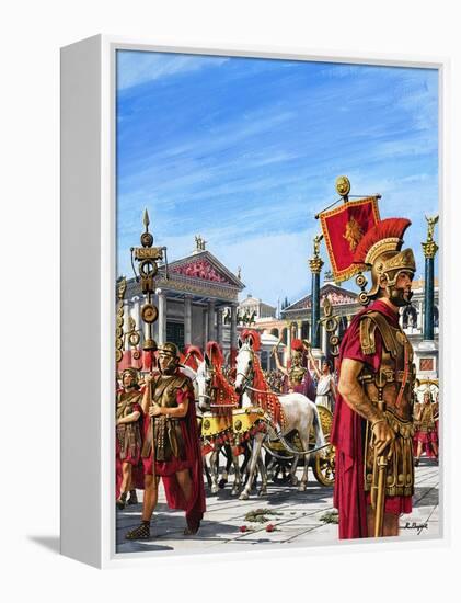 Roman Legionnaires-Payne-Framed Premier Image Canvas