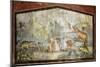 Roman Life on the River Nile Egypt, Fresco from temple of Bacchus at Pompeii 55-79 BC-null-Mounted Giclee Print