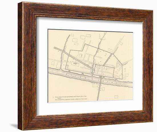 'Roman London', 1908-Unknown-Framed Giclee Print