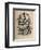 'Roman Man-of-War, from a scarce Medal', 1852-John Leech-Framed Giclee Print