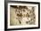 Roman mosaic, Chariot race, c2nd-3rd century-Unknown-Framed Giclee Print