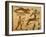 Roman Mosaic, Hare Hunting, 1st century AD-null-Framed Photographic Print