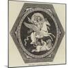 Roman Mosaic of Bellerophon and Chimaera-null-Mounted Giclee Print